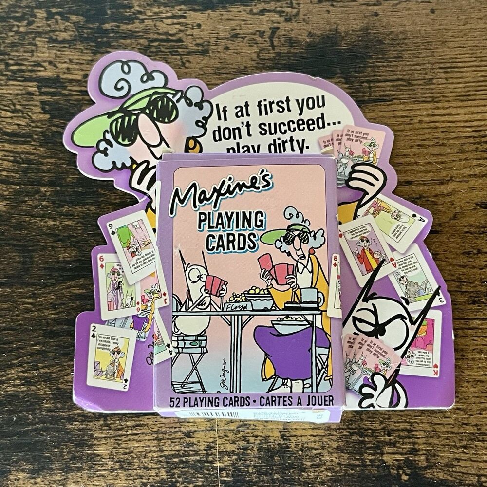 Maxine Funny Playing Cards Deck Hallmark Sealed NEW